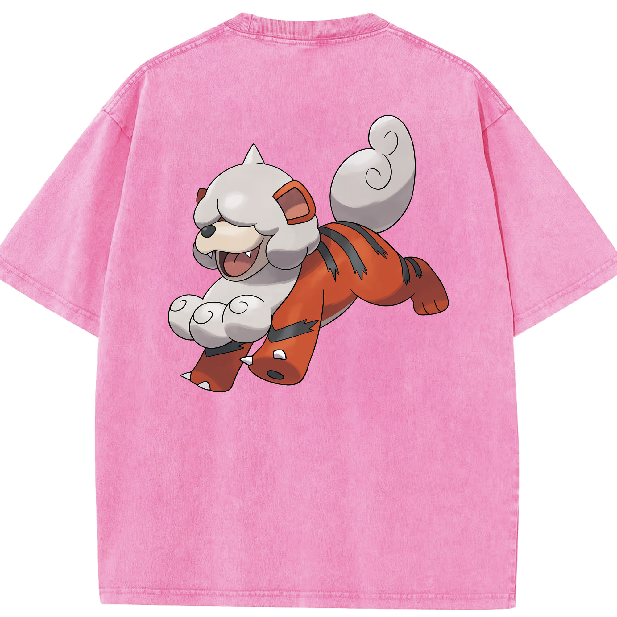 （画像用） ポケットモンスター Pokémon 綿100% ヴィンテージ風 半袖Tシャツ（背面プリント）